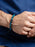 Green-Blue Tiger Eye and Sterling Silver Bracelet for Men Bracelets WE ARE ALL SMITH: Men's Jewelry & Clothing.