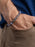 One-of-a-kind Skull Diamond + African Blue Chevron Bead Bracelet Bracelets WE ARE ALL SMITH: Men's Jewelry & Clothing.