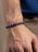 One-of-a-kind Diamond + African Blue Chevron Bead Bracelet Bracelets WE ARE ALL SMITH: Men's Jewelry & Clothing.