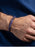 One-of-a-kind Diamond + African Blue Chevron Bead Bracelet Bracelets WE ARE ALL SMITH: Men's Jewelry & Clothing.
