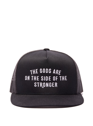 "The Gods are on the Side of the Stronger" Trucker Cap Hats WE ARE ALL SMITH   