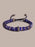 One-of-a-kind Diamond + African Blue Chevron Bead Bracelet Bracelets WE ARE ALL SMITH: Men's Jewelry & Clothing.