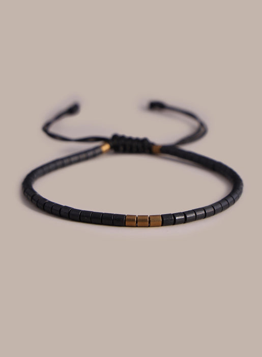 Men’s African Brass Tube Bead Bracelet Bracelets WE ARE ALL SMITH