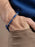 Men’s Dumortierite Geometric Bead Bracelet WE ARE ALL SMITH