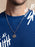 Sterling Silver Rhodium Coated Compass Pendant Necklace for Men Necklace WE ARE ALL SMITH