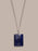 Sterling Silver Lapis Lazuli Pendant Chain Necklace for Men Necklace WE ARE ALL SMITH: Men's Jewelry & Clothing.   