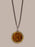 Sterling Silver Yellow/Saffron Enamel Saint Christopher Medal Necklace for Men Necklace WE ARE ALL SMITH: Men's Jewelry & Clothing.