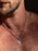 Sterling Silver Saint Michael Shield with Mini Sword Pendant Necklace for Men Jewelry WE ARE ALL SMITH