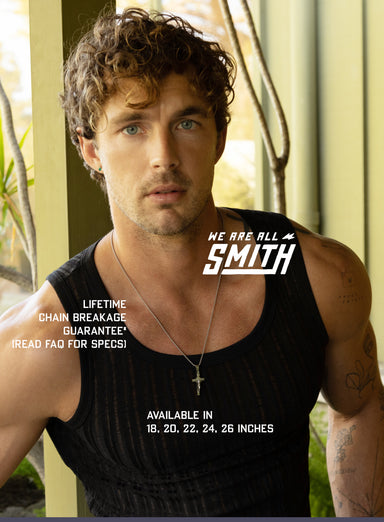 Waterproof Crucifix Pendant Necklace Necklaces WE ARE ALL SMITH: Men's Jewelry & Clothing.   