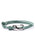 Green + Gray Tactical Cord Bracelet for Men (Silver Clasp - 29S) Bracelets We Are All Smith   