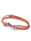 Orange Tactical Cord Bracelet for Men (Silver Clasp - 28S) Bracelets We Are All Smith   