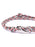 White + Gray Tactical Cord Bracelet for Men (Silver Clasp - 24S) Bracelets We Are All Smith   