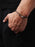"Decoy" Sterling Silver Micro Cord Bracelet in Black for Men Jewelry We Are All Smith   