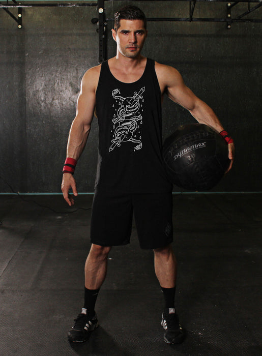 Double Skull Unisex Tank Top  WE ARE ALL SMITH   