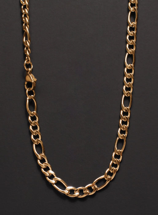 5mm Gold Figaro Chain Necklace for Men Necklaces We Are All Smith   