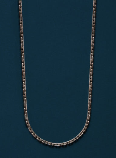 Oxidized Sterling Modern Cable Chain Jewelry WE ARE ALL SMITH: Men's Jewelry & Clothing.   