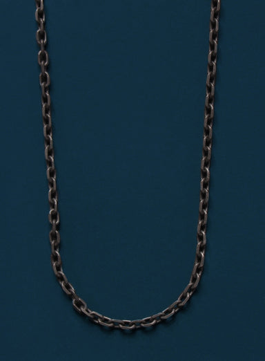 Black Titanium Cable Chain Necklace for Men Jewelry WE ARE ALL SMITH: Men's Jewelry & Clothing.   
