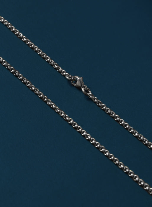 925 Sterling Silver Rolo Chain Necklace for Men Jewelry WE ARE ALL SMITH: Men's Jewelry & Clothing.   
