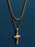 Gold Stainless Steel Crucifix Necklace Set for Men Jewelry WE ARE ALL SMITH: Men's Jewelry & Clothing.   