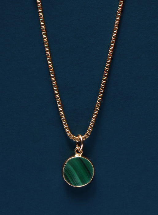 Malachite Gemstone Necklace Necklaces WE ARE ALL SMITH: Men's Jewelry & Clothing.   