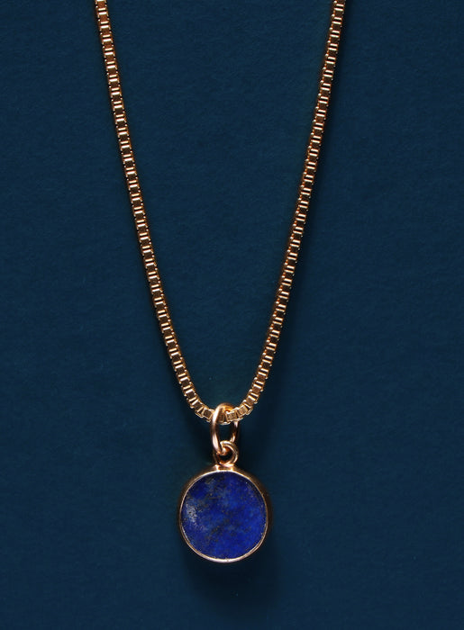 Lapis Lazuli Gemstone Necklace Necklaces WE ARE ALL SMITH: Men's Jewelry & Clothing.   