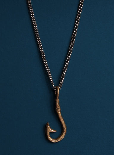 Bronze Hook Necklace for Men — WE ARE ALL SMITH