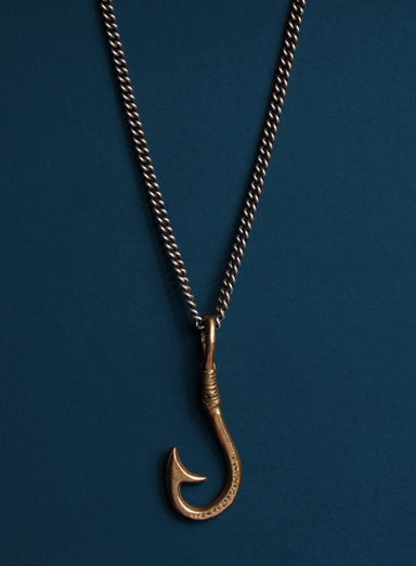 Bronze Hook Necklace for Men Jewelry We Are All Smith   