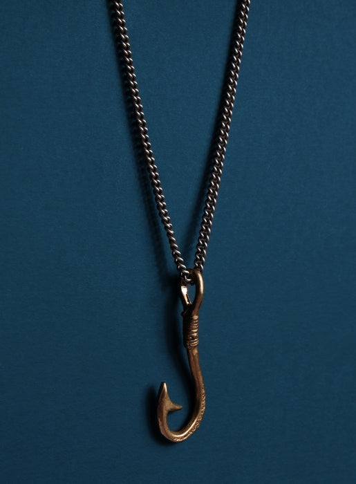 Bronze Hook Necklace for Men — WE ARE ALL SMITH