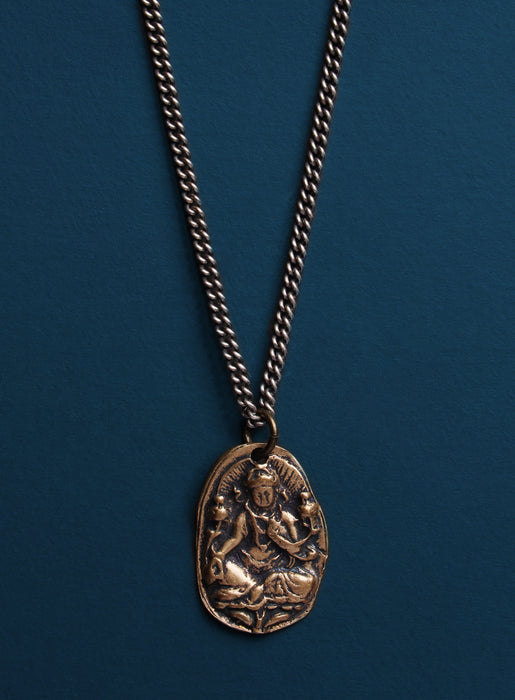 Ganesha Bronze Necklace for Men. Jewelry We Are All Smith   