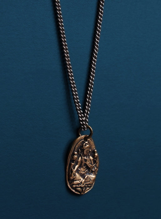 Ganesha Bronze Necklace for Men. Jewelry We Are All Smith   