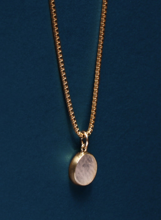 Rose Quartz Gemstone Necklace Necklaces WE ARE ALL SMITH: Men's Jewelry & Clothing.   