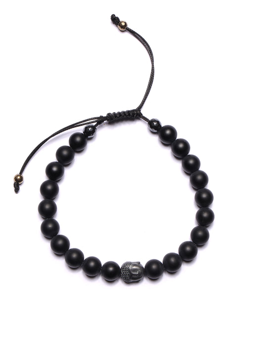 Black Onyx and Buddha Bead Bracelet Bracelets WE ARE ALL SMITH: Men's Jewelry & Clothing.   
