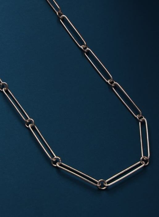 925 Sterling Silver XL Elongated Clip Chain