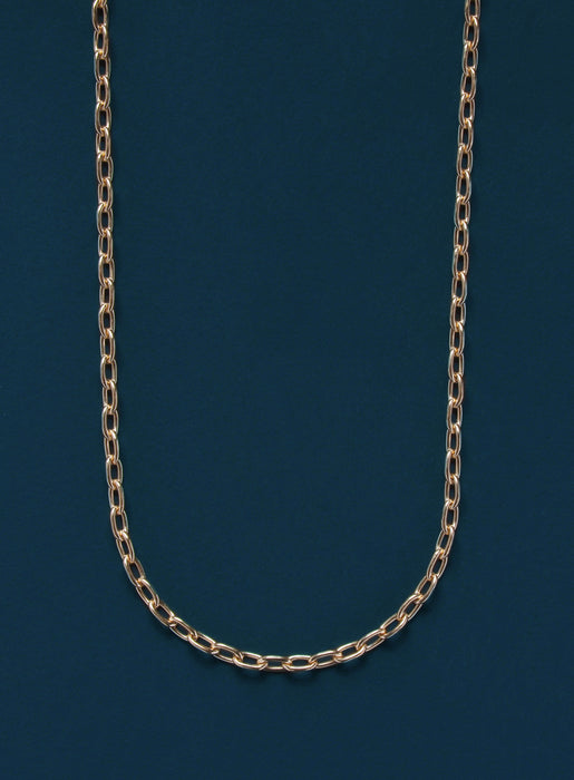 14k Gold Filled Cable Chain Necklace for Men Jewelry WE ARE ALL SMITH: Men's Jewelry & Clothing.   