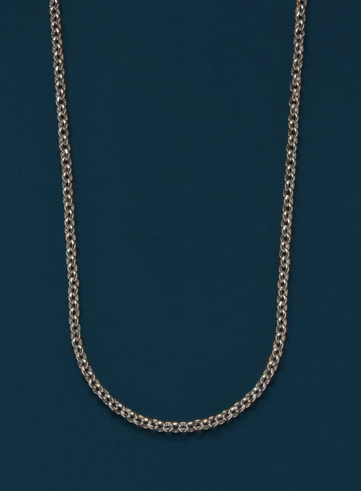 925 Sterling Silver Rolo Chain Necklace for Men Jewelry WE ARE ALL SMITH: Men's Jewelry & Clothing.   