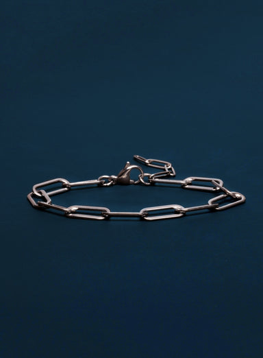 Waterproof Medium Stainless Steel Adjustable Clip Chain Bracelet Bracelets WE ARE ALL SMITH: Men's Jewelry & Clothing.   