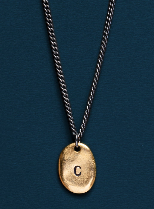 Gold Chain Necklace Men Letter, Chains Letter Initial