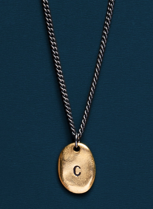 Initial Necklace for Men Necklaces We Are All Smith   