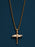 10k Gold Plated Stainless Steel Nail Cross Necklace for men Necklaces We Are All Smith   