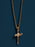 10k Gold Plated Stainless Steel Nail Cross Necklace for men Necklaces We Are All Smith   