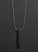 Black Bar Men's Necklace Necklaces WE ARE ALL SMITH   