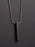 Black Bar Men's Necklace Necklaces WE ARE ALL SMITH   