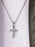 Small Stainless Steel Crucifix Men's Necklace Necklaces WE ARE ALL SMITH   