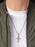 Small Stainless Steel Crucifix Men's Necklace Necklaces WE ARE ALL SMITH   