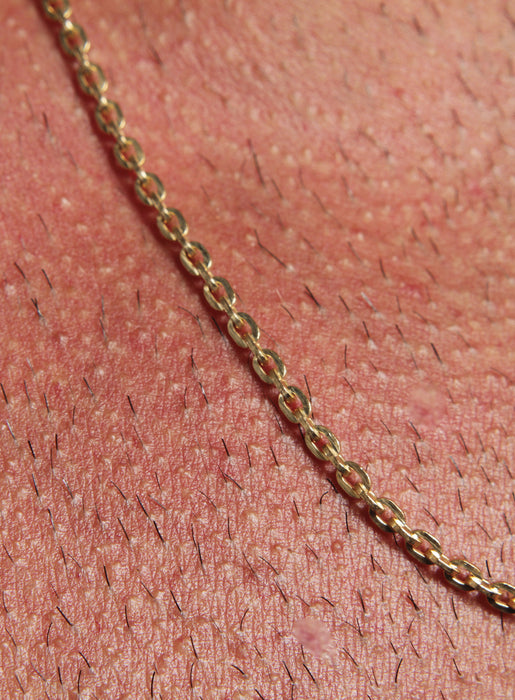 Gold Cable Chain Necklace for Men Jewelry We Are All Smith   