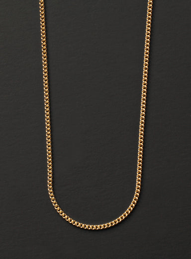 Gold Curb Chain Necklace for Men Jewelry We Are All Smith   