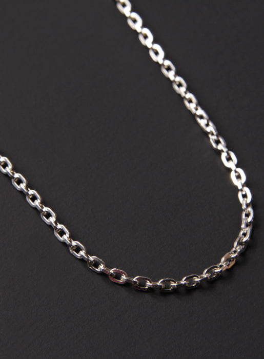 Sterling Silver Cable Chain Necklace for Men Jewelry We Are All Smith   