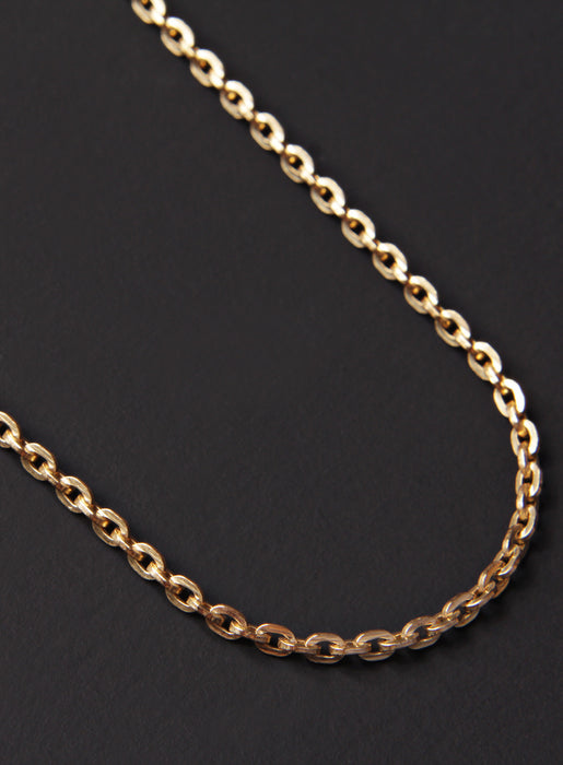 Gold Cable Chain Necklace for Men Jewelry We Are All Smith   