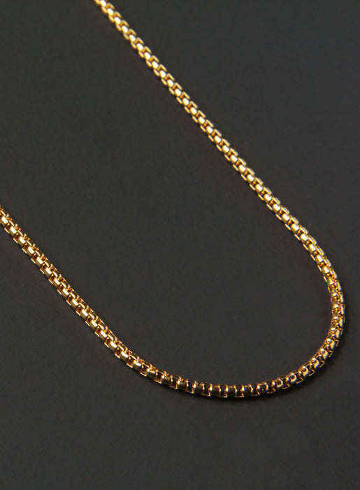 Stainless Steel (Gold Plated) Chain Necklace for Men — WE ARE ALL SMITH