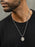 Necklace Set: Silver Rope Chain and St. Christopher Necklace Necklaces WE ARE ALL SMITH: Men's Jewelry & Clothing.   